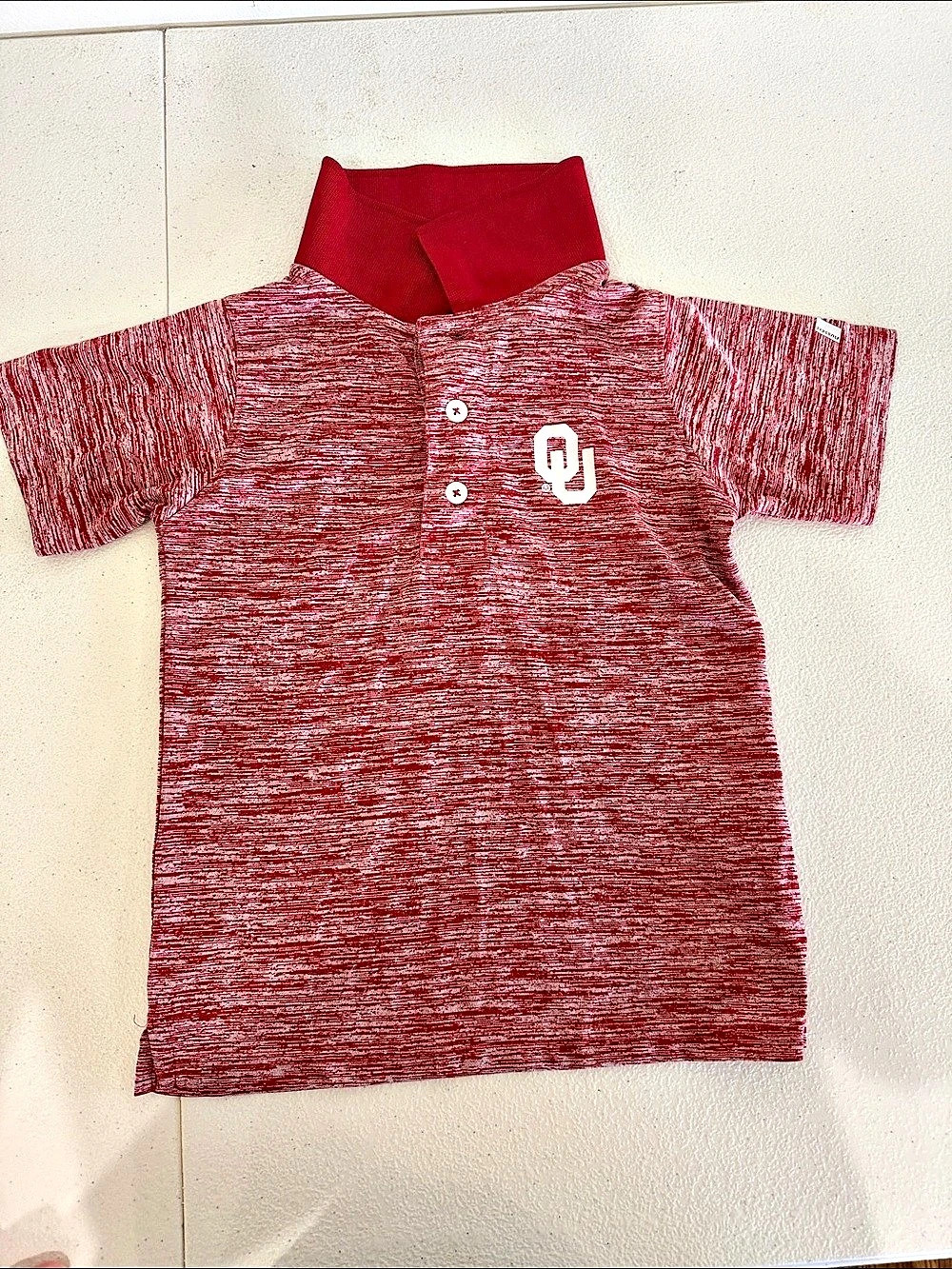 Russell Boys XS (4-5) Oklahoma Sooners Shirts Like New